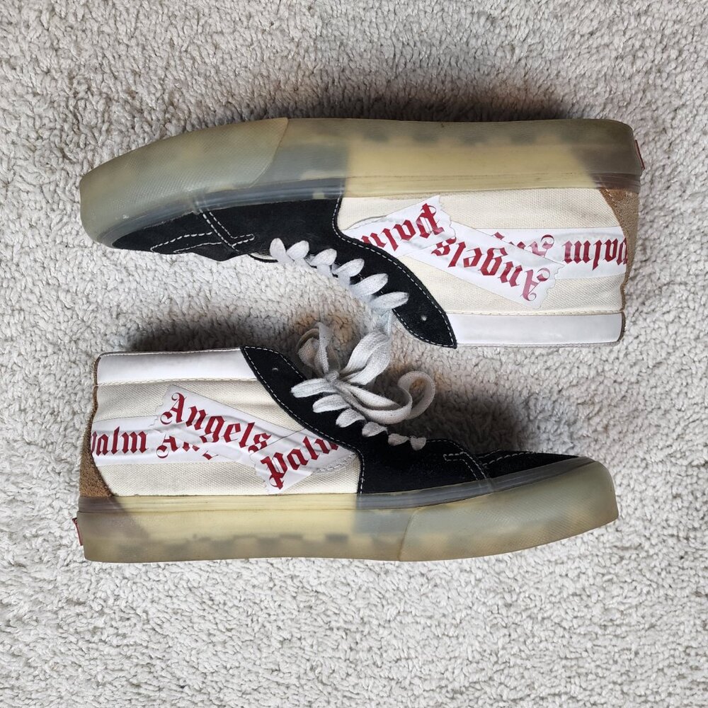Vans x Palm Angels Sk8 Hi Reissue VLT LX Vault US Size Mens 9 Womens 10.5 Design - Picture 3 of 7